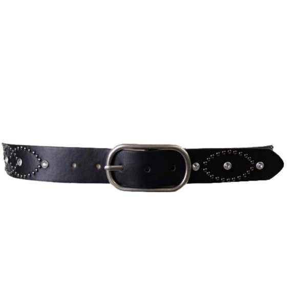 Style & Co. Rhinestone Oval Pant Belt, Size Small - Picture 3 of 8